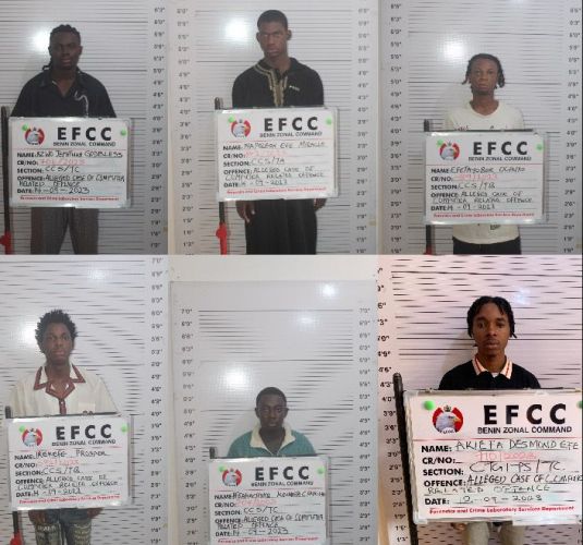 Court Sends Six Internet Fraudsters to Prison in Benin City ... Forfeit Cars to FG