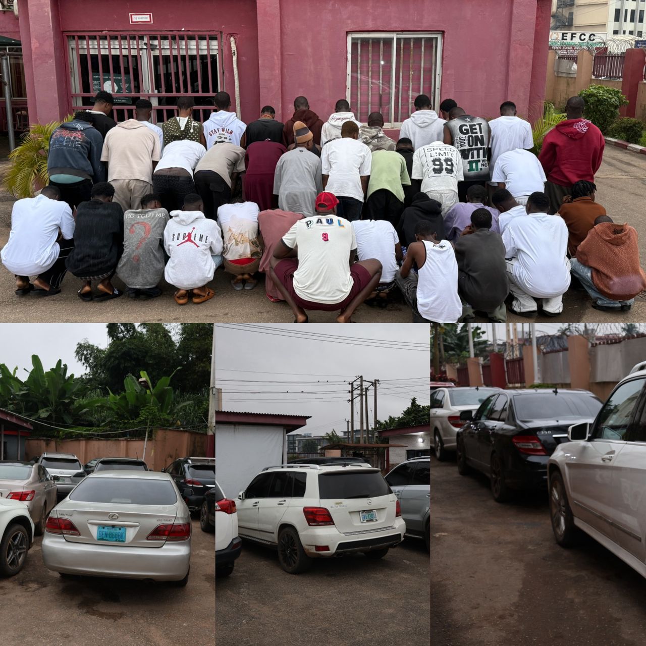 EFCC Arrests 47 Suspected Internet Fraudsters in Benin City