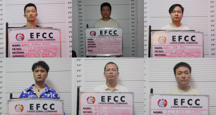 collaged court jails 6 chinese